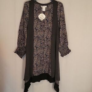 Paisley Vine 2 Color /piece - Breathtaking Vintage-Inspired Dress NWT Size M